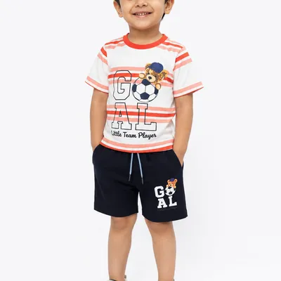 Shorts and Tee set-Goal