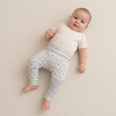 Organic Cotton Leggings Grey-Set of 2