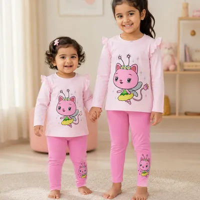 Full sleeve coords- Light pink