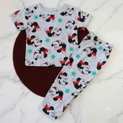 Tee And Pyjama Set Mickey