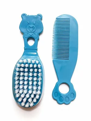 Blue Baby Comb And Brush Set for Babies