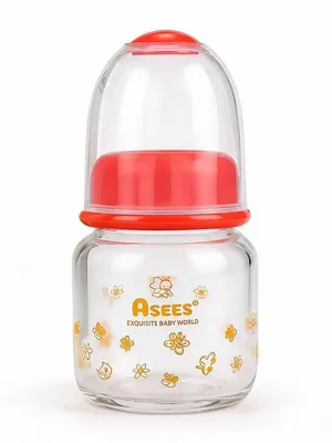 Transparent BPa Free Baby Feeding Bottle