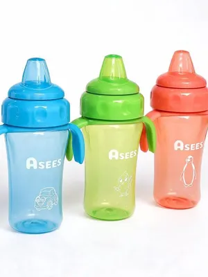 Multicolour Handled Sipper Cups for Babies