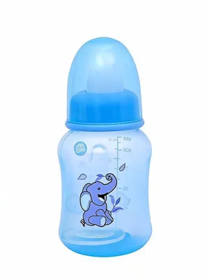 Asees Star Blue Baby Feeding Bottle 125 Ml