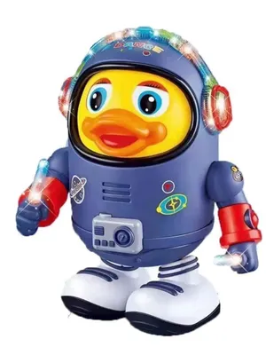Abhiraj toys 2-in-1 Dancing Duck & Quack Trail Kit | Musical Toy (Multicolor)