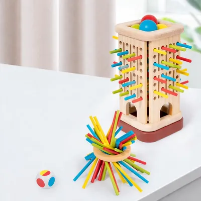 Wooden Stick Drawing Game – Educational Sketch & Pattern Toy for Kids