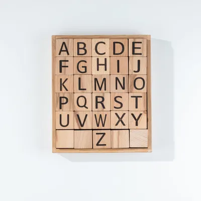 4-in-1 Wooden Learning Block Set