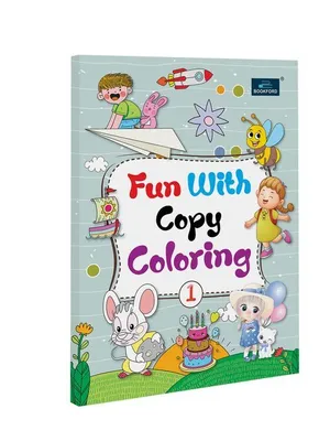 Fun With Copy Coloring Book Part 1 Coloring Book For Kids