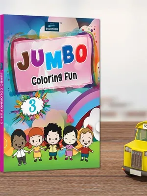 Jumbo Coloring Fun Book - Part 3 Coloring Book For Kids