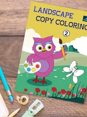 Landscape Copy Coloring Book Part 2 Coloring Books For Kids