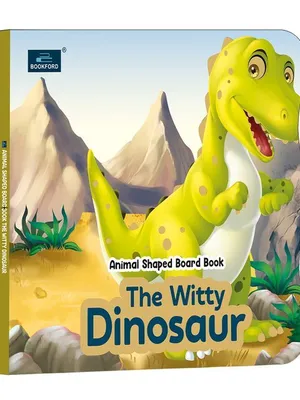 The Witty Dinousaur Animal Shaped Story Board Book - Engaging And Educational Stories For Kids 3 To 8 Years. Hardcover,