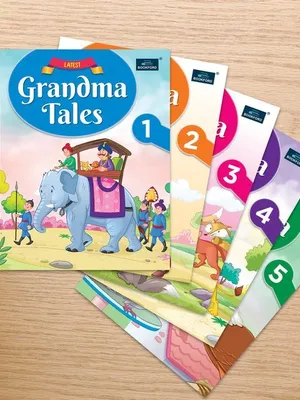 Story Books for Kids: Grandma Tales (Set of 5) - Moral Stories For Kids