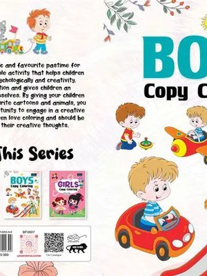 My New Copy Coloring Book of Boys Coloring Books For Kids