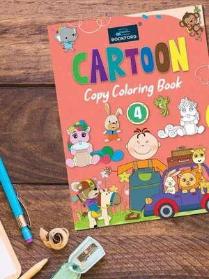 Cartoon Copy Coloring Book Part 4 Coloring Book For Kids