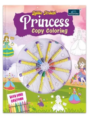 Little Artist Princess Copy coloring