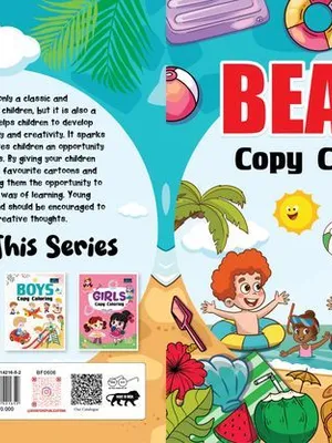 My New Copy Coloring Book of Beach Coloring Books For Kids