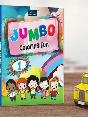Jumbo Coloring Fun Book Part 1 Coloring Book For Kids