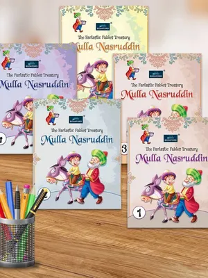The Fantastic Fables Treasure Mulla Nasruddin Story Set Of 5 Books