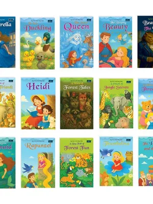 My First Little Fairy Tales Series (2) SET OF 15 Books Combo
