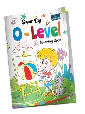 Super Big Coloring Book - O Level For Kids