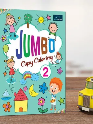 Jumbo Copy Coloring Book Part 2 Coloing Book For Kids