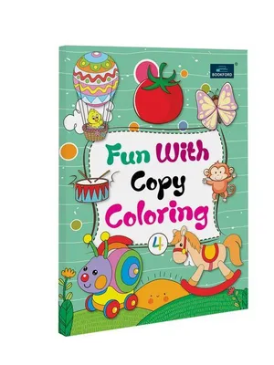 Fun With Copy Coloring Book Part 4 Coloring Book For Kids