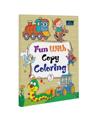 Fun With Copy Coloring Book Part 3 Coloring Book For Kids