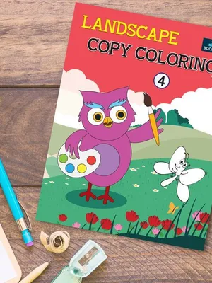 Landscape Copy Coloring Book Part 4 Coloring Books For Kids