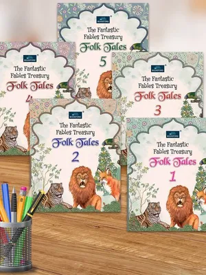 The Fantastic Fables Treasure Folk Tales Story Set Of 5 Books