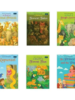 My First Little Fairy Tales Series (5) -SET OF 6 Books Combo