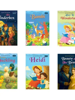 My First Little Fairy Tales Series (3) SET OF 6 Books Combo