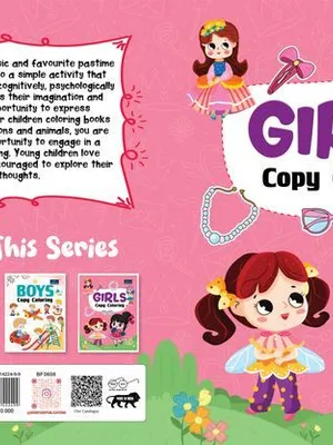 My New Copy Coloring Book of Girls Coloring Books For Kids