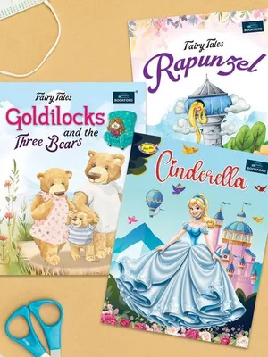 Fairy Tales for Kids (Set of 3) - Rapunzel, Cinderella and Goldilocks