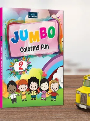 Jumbo Coloring Fun Book - Part 2 Coloring Book For Kids
