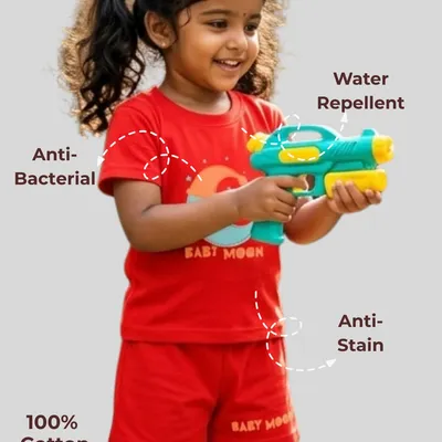 Worry-Free Natural Cotton Unisex Baby & Kids Co-Ord Set — Baby Moon