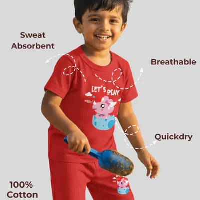 Cloud Soft Natural Cotton Unisex Baby & Kids Co-Ord Set — Baby Rhino