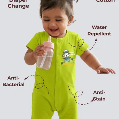 Ultra Soft and Comfortable Natural Cotton Unisex Rompers For Babies — Sailor Monkey