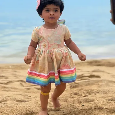 The "Lollipop Luxury" Dress — Rainbow