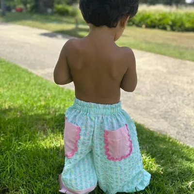 The "Popcorn Play" Trousers — Dots