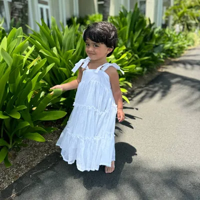 The "Cloud Catcher" Tiered Dress