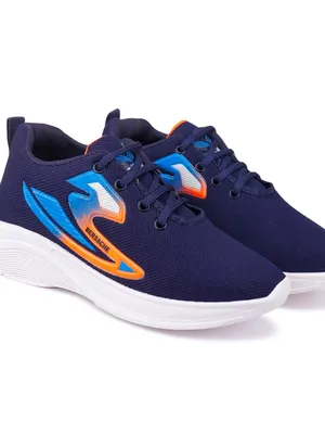 Bersache Kids Lightweight Sports Shoes | Breathable Lace-Up Running & Casual Sneakers