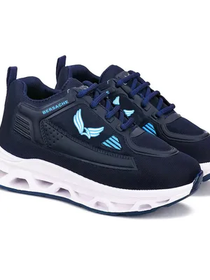 Bersache Kids Athletic Sneakers | Cushioned Lace-Up Running & Sports Shoes