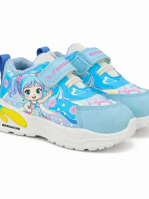 Bersache Kid's Velcro Sneakers | Cushioned Easy-Wear Everyday Shoes