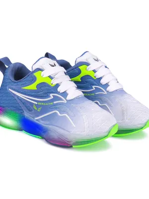Bersache Kids LED Sole Sneakers | Cushioned Lightweight Sports & Walking Shoes