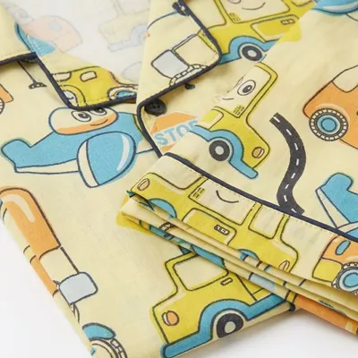 Zoom Buddies Night Suit — 0-12m