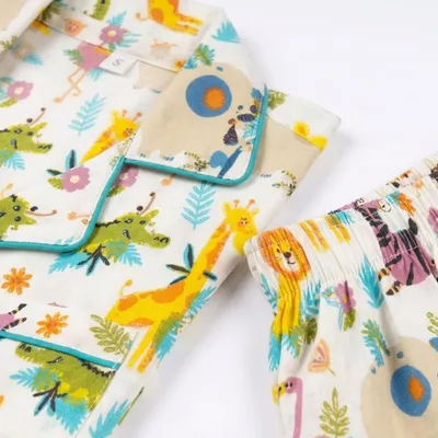 Safari Tales Cotton Night Suit