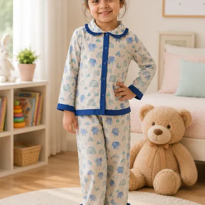 Rainbow Dreams Cotton Night Suit