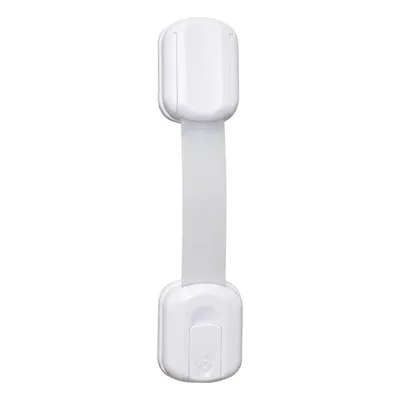 Safe-O-Kid Adjustable Medium Multi Purpose Child Safety Lock White, Pack of - 10
