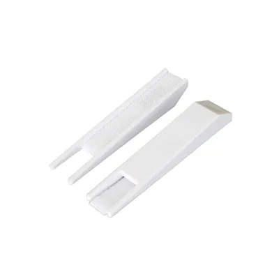Safe-O-Kid Baby Safety Door Lock Sleek Wedge Type Door Stopper for Doors & Windows | Non-Slip Prevents Door Slamming, Finger Pinch & Lock Outs | Child Safety Door Wedge (White)