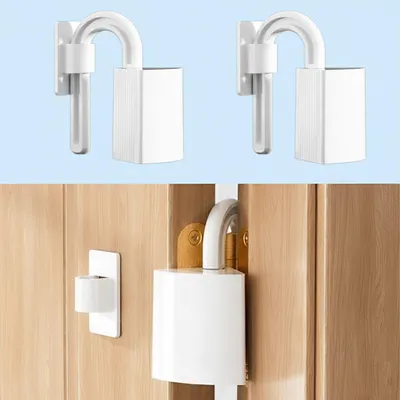 Safe-O-Kid 8 Pcs Baby Safety Door Hinge Guard | Anti-Pinch Finger Protection | Effective Baby Proofing Door Stopper   White